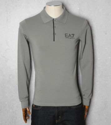 Emporio Armani EA7 Long Sleeve Polo Shirt