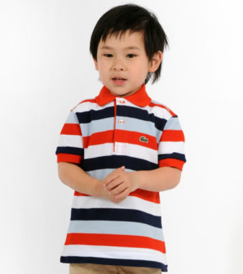 Lacoste Kids Stripe Polo Shirt