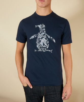 Original Penguin Paisley Logo T-Shirt - Exclusive