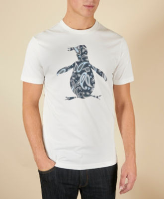 Original Penguin Paisley Logo T-Shirt - Exclusive