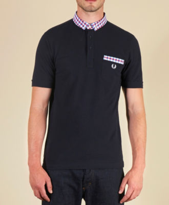 Fred Perry Gingham Polo Shirt - Exclusive
