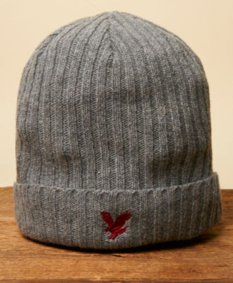 Lyle & Scott Ribbed Beanie
