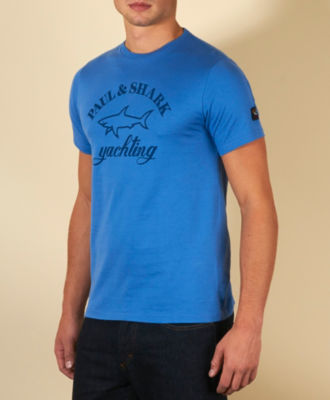 Paul and Shark Logo Crew T-Shirt