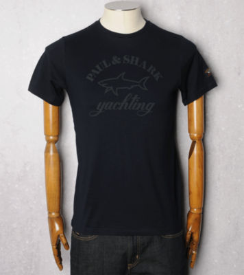 Paul and Shark Logo Crew T-Shirt