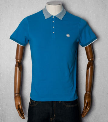 Pretty Green Optical Collar Polo Shirt