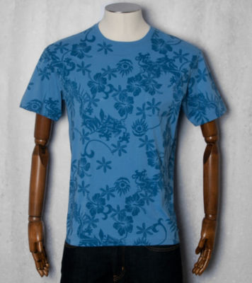 Maharishi Hawaii Print T-Shirt