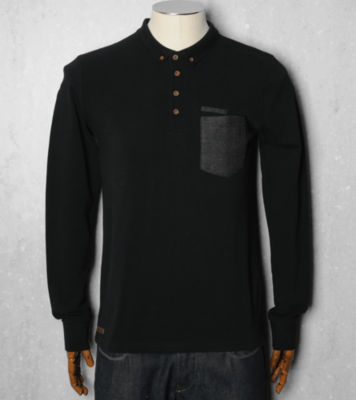 Nicholas Deakins Long Sleeve Steed Polo Shirt