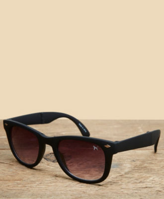 One True Saxon Folding Matte Sunglasses - Exclusive