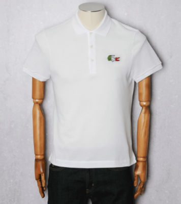 Lacoste Italia Flag Polo Shirt