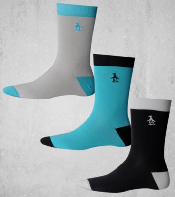 Original Penguin 3 Pack Socks