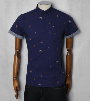 Farah Vintage Short Sleeved Drifter Hook Shirt