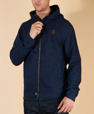 Pretty Green Canvas Festival Hooded Jacket