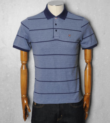 Fila Ash Stripe Polo Shirt
