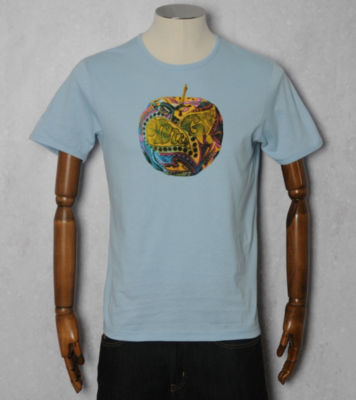 Pretty Green Paisley Apple Print T-Shirt