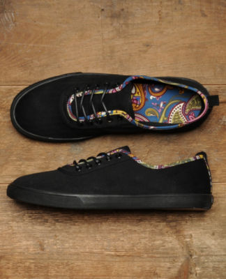 Pretty Green Paisley Trim