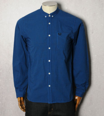 Fred Perry Overdyed Gingham Shirt