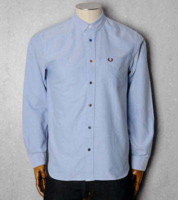 Fred Perry Oxford Long Sleeved Shirt
