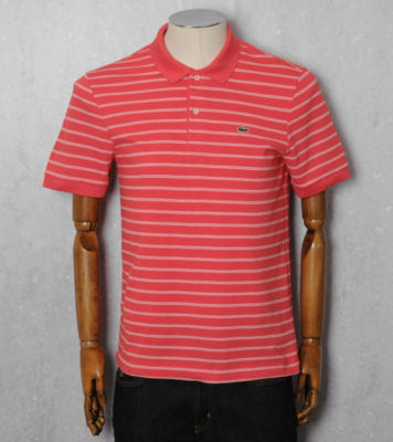 Lacoste Double Finestripe Polo Shirt