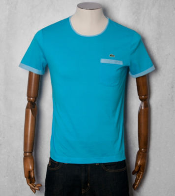 Lacoste Contrast Trim Pocket T-Shirt