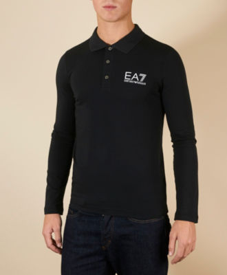 Emporio Armani EA7 Train Core Long Sleeve Polo Shirt