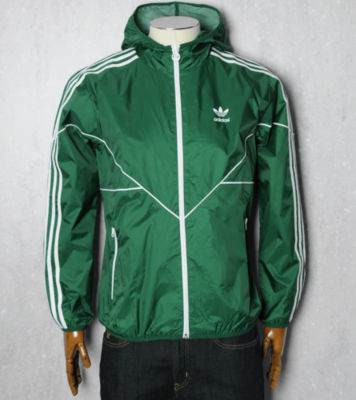 Colorado Windbreaker Jacket Dark Green/White