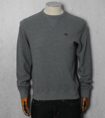 Fred Perry Waffle Crew Knit