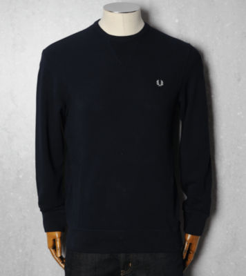 Fred Perry Waffle Crew Knit