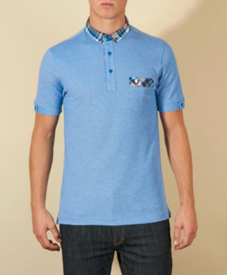 Fred Perry Madras Tip Polo Shirt