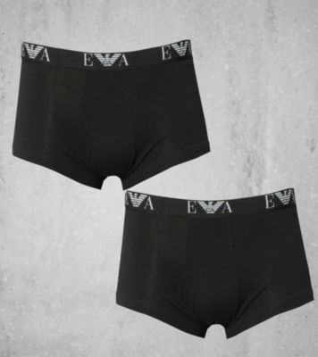 Emporio Armani 2 Pack Trunks