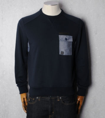 Duck and Cover Pocket Crew Sweat - Exclusive
