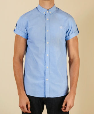 Fred Perry End On End Tipped Shirt