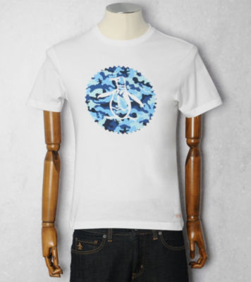 Original Penguin Camo Logo T-Shirt - Exclusive