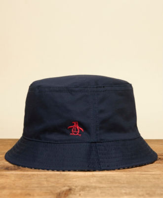 Original Penguin Reversible Camo Bucket Hat - Exclusive