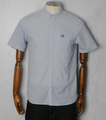Fred Perry Seersucker Stripe Shirt