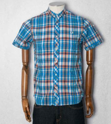 Fred Perry Poplin Madras Check Shirt