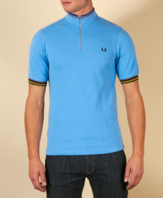 Fred Perry Bradley Wiggins Tipped Cycling Polo Shirt