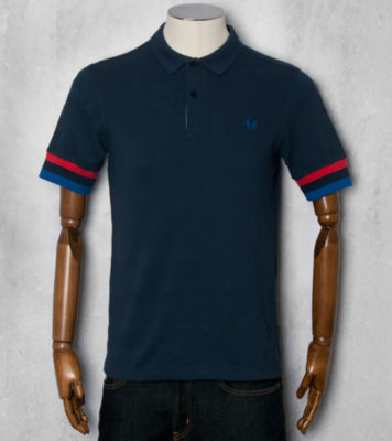 Fred Perry Bradley Wiggins Tipped Cuff Polo Shirt