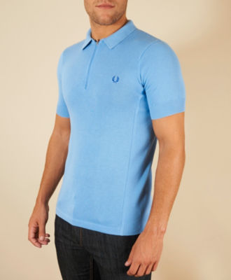 Fred Perry Bradley Wiggins Knitted Polo Shirt