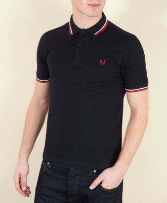 Fred Perry Twin Tip Polo Shirt