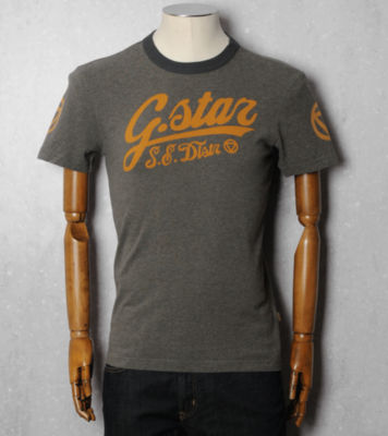 G-STAR Ski Script Logo T-Shirt