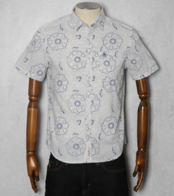 Original Penguin Floral Short Sleeved Shirt