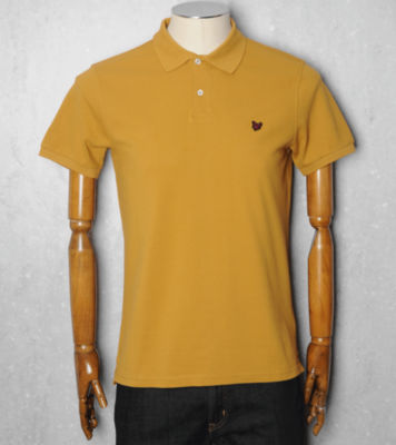 Pique Polo Shirt Mustard