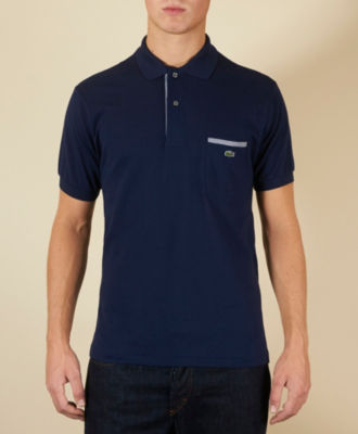 Lacoste Tipped Pocket Polo Shirt