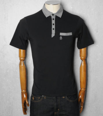 Original Penguin Glen Gingham Polo Shirt - Exclusive