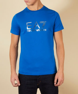 Emporio Armani EA7 Large Logo Foil T-Shirt