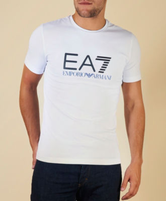 Emporio Armani EA7 3 Colour Logo T-Shirt