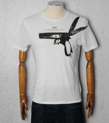 Denham Browning Scissor Gun T- Shirt