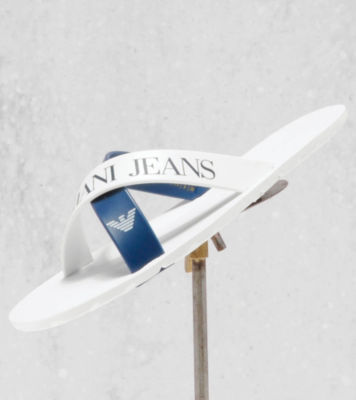 Armani Jeans X-Over Flip Flops