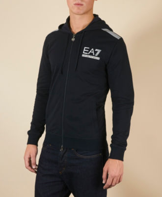 Emporio Armani EA7 7 Stripe Full Zip Hoody - Exclusive