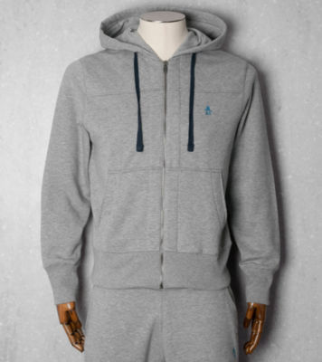 Original Penguin Quilted Secret Sam Full Zip Hoody - Exclusive